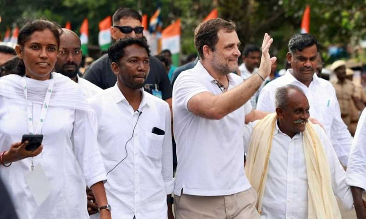 राहुल ने भारत जोड़ो यात्रा पुन: शुरु की