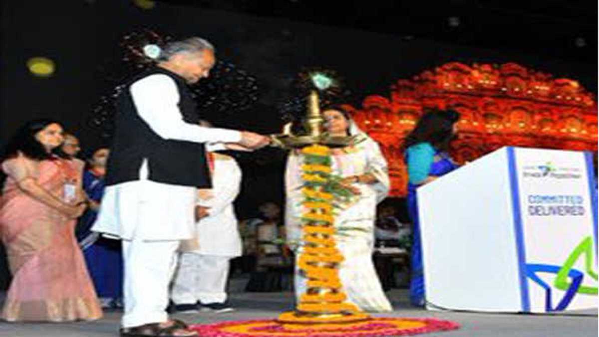 गहलोत ने इन्वेस्ट राजस्थान समिट 2022‘ का किया उद्घाटन गहलोत ने इन्वेस्ट राजस्थान समिट 2022‘ का किया उद्घाटन
