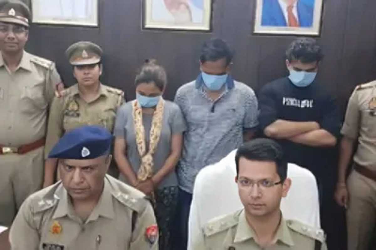 विदेश में नौकरी दिलाने के नाम पर 500 से ज्यादा लोगों से ठगी करने वाले तीन शातिर गिरफ्तार