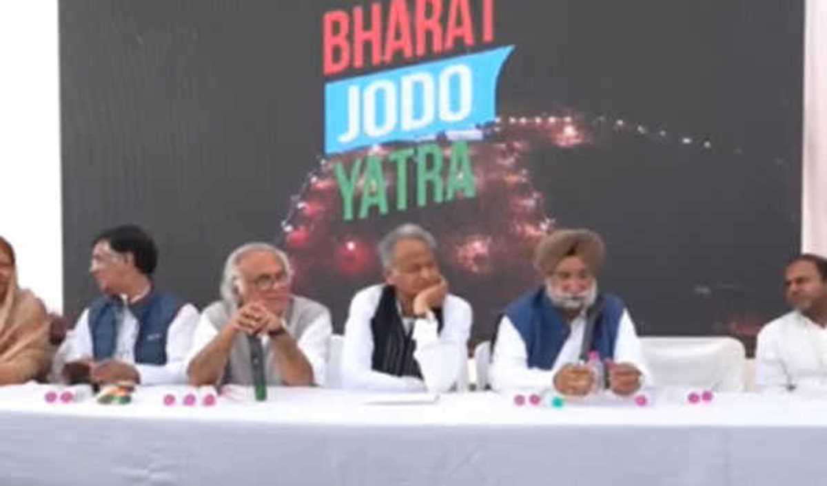 भारत जोड़ो यात्रा ने केन्द्र की सरकार को हिला कर रखा : गहलोत