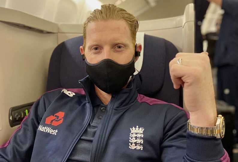 INDvsENG: सीरीज की तैयारियां शुरु, भारत के लिए रवाना हुए बेन स्टोक्स