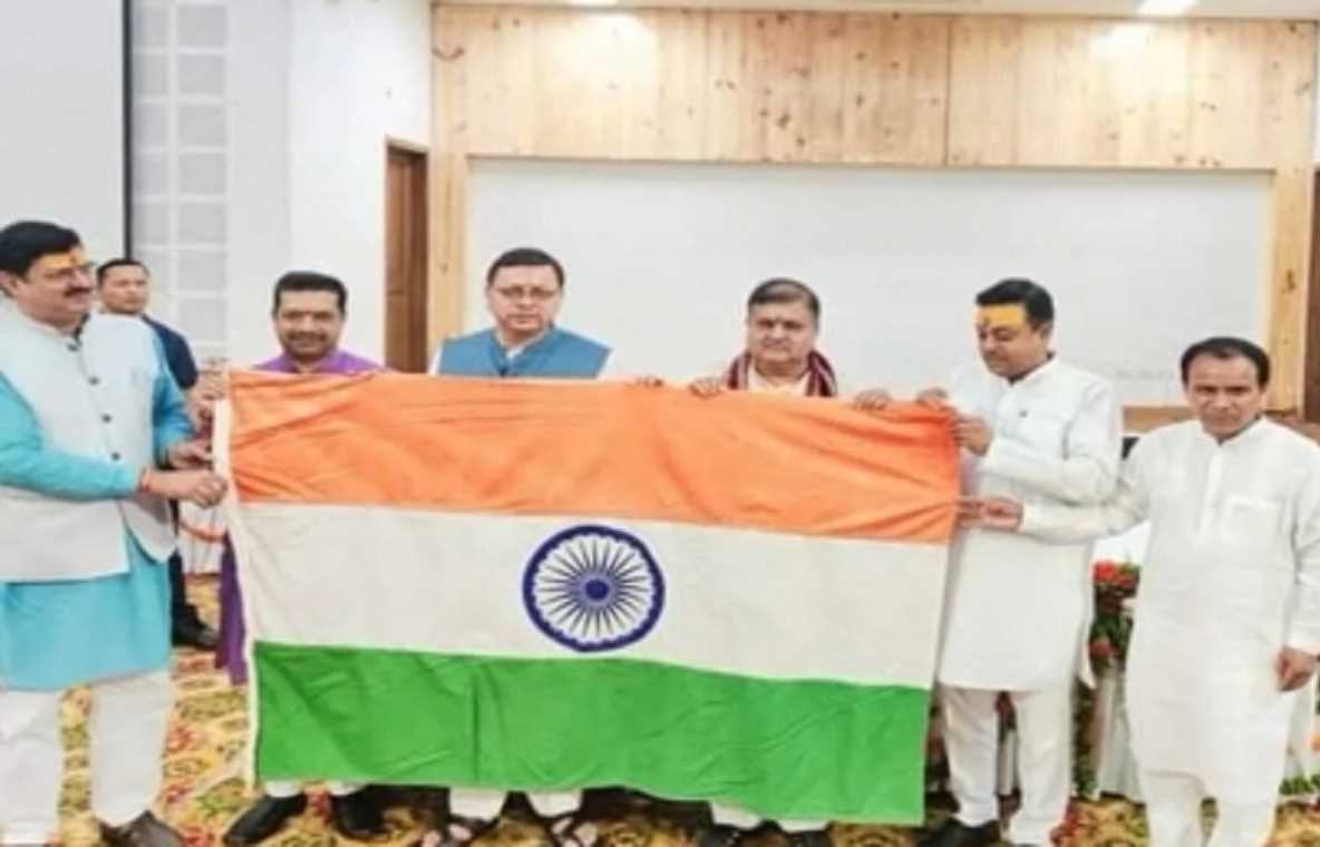 उत्तराखंड: सीएम धामी ने हर घर तिरंगा अभियान, की शुरूआत
