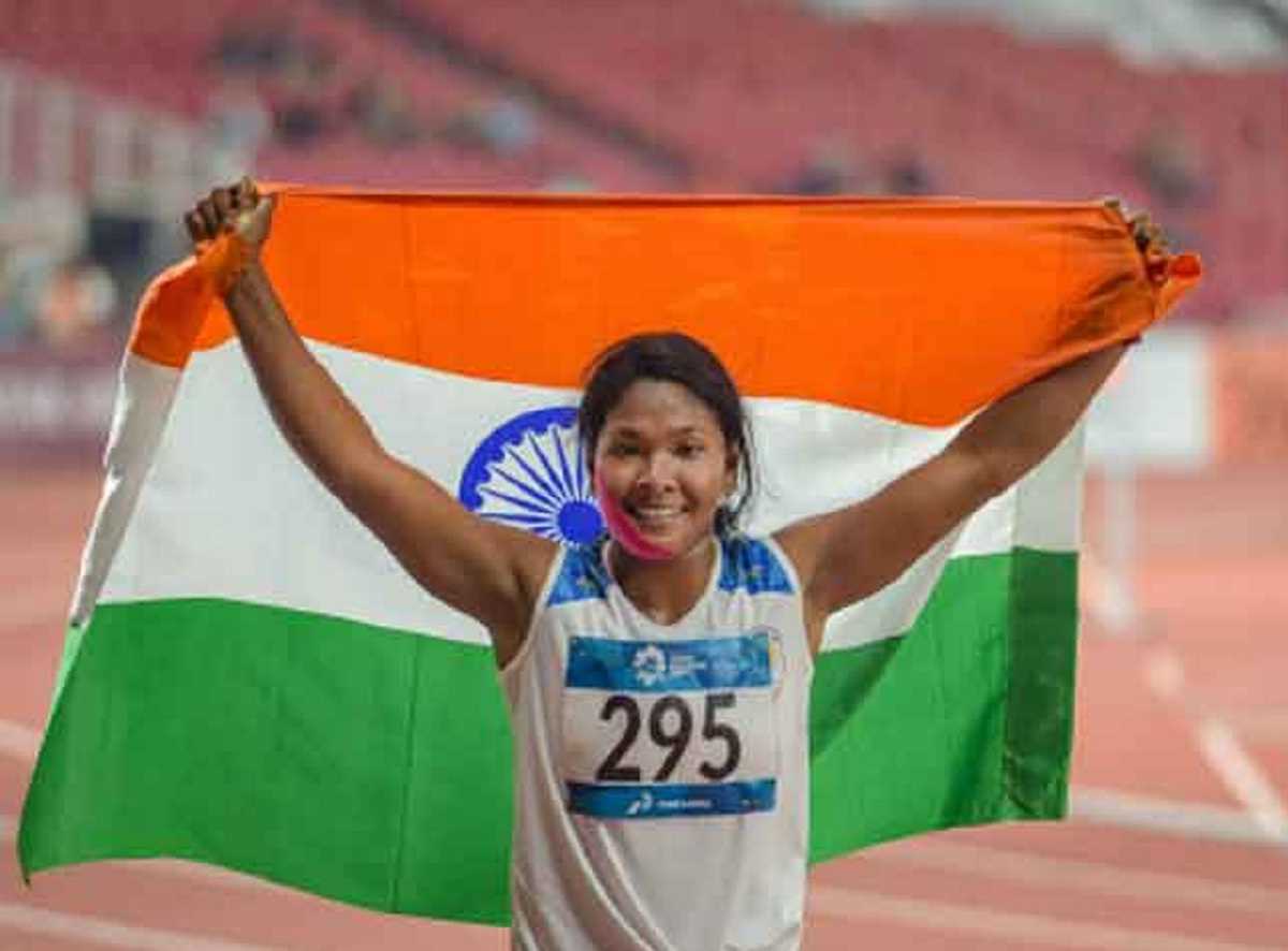 बंगाल की गौरवशाली बेटी स्वप्ना बर्मन ने मध्य प्रदेश के लिए दो स्वर्ण पदक जीते