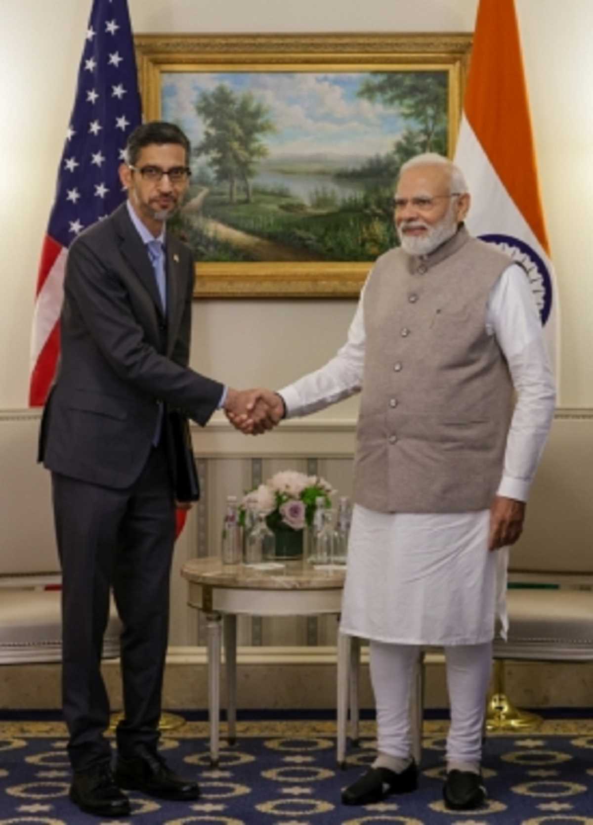 गुजरात में ग्लोबल फिनटेक ऑपरेशन सेंटर स्थापित करेगा गूगल: सुंदर पिचाई गुजरात में ग्लोबल फिनटेक ऑपरेशन सेंटर स्थापित करेगा गूगल: सुंदर पिचाई