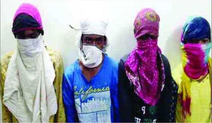 डकैती की योजना बनाते दो नाबालिग सहित 6 गिरफ्तार