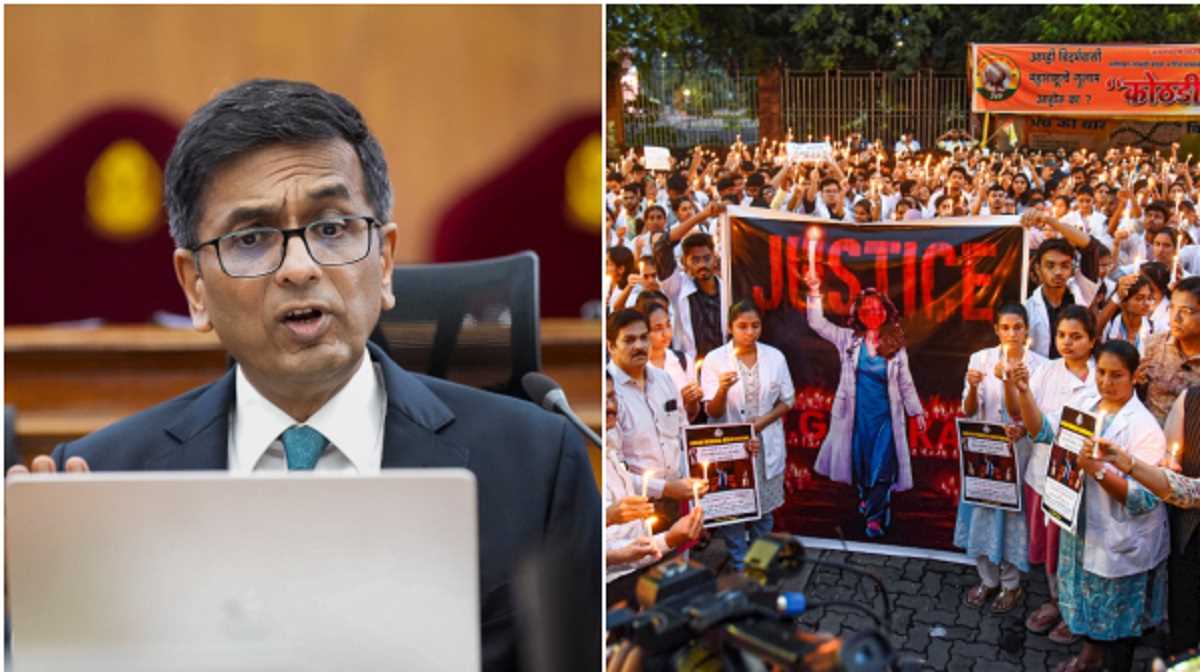 कोलकाता रेप मर्डर केस - सीजेआई ने ममता सरकार पर खड़े किये कई सवाल