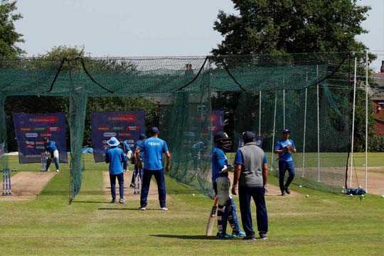 बारिश के कारण रद्द हुआ भारतीय टीम का अभ्यास सत्र