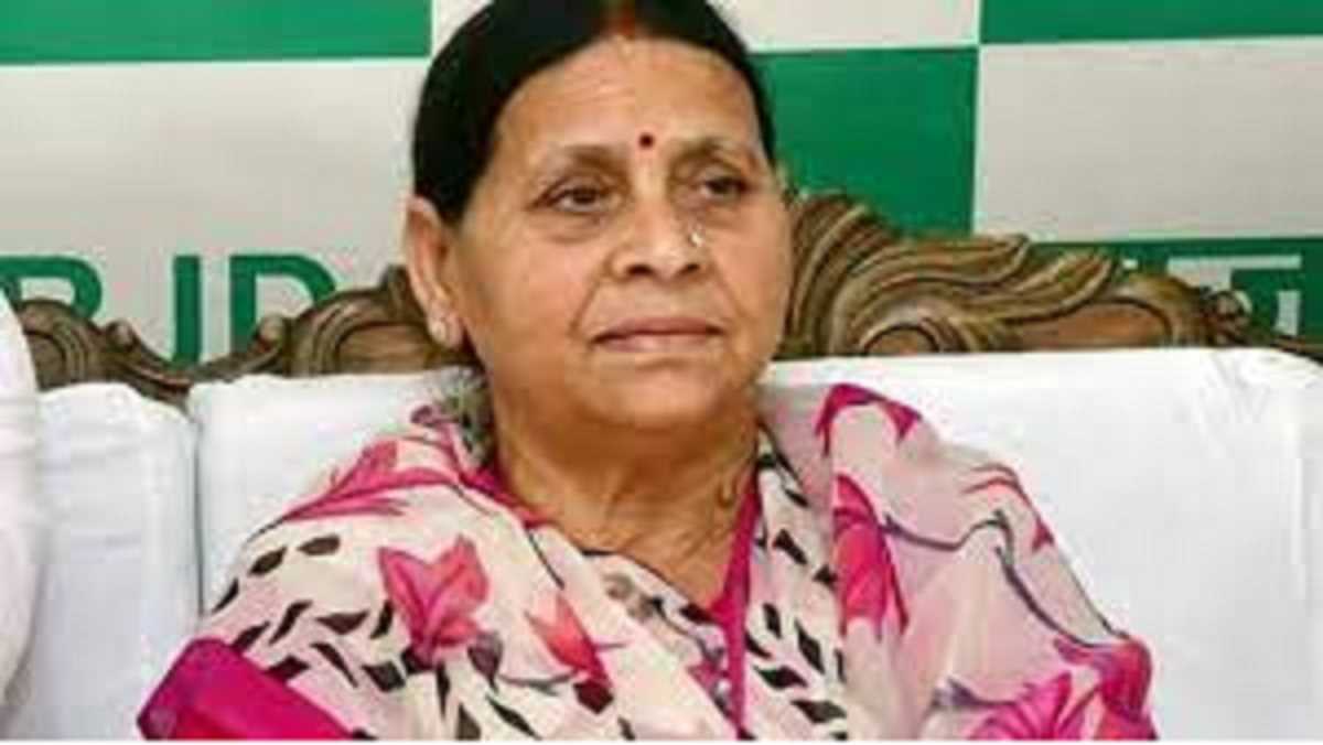 बिहार की पूर्व मुख्यमंत्री राबड़ी देवी ने महिला आरक्षण बिल के अंदर रिजर्वेशन की रखी मांग