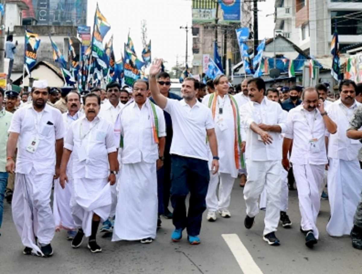 राहुल गांधी ने केरल में भारत जोड़ो यात्रा की शुरूआत की