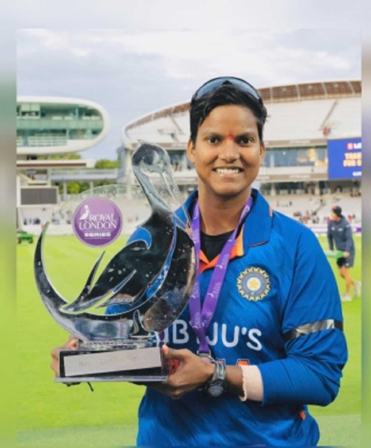 आईसीसी रैंकिंग में भारत की दीप्ति शर्मा गेंदबाजों, ऑलराउंडरों की लिस्ट में तीसरे स्थान पर पहुंचीं आईसीसी रैंकिंग में भारत की दीप्ति शर्मा गेंदबाजों, ऑलराउंडरों की लिस्ट में तीसरे स्थान पर पहुंचीं