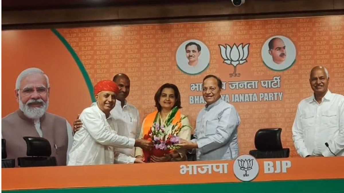 भाजपा में शामिल होने के बाद बोली ज्योति मिर्धा, कांग्रेस में कार्यकर्ताओं की हो रही है अनदेखी