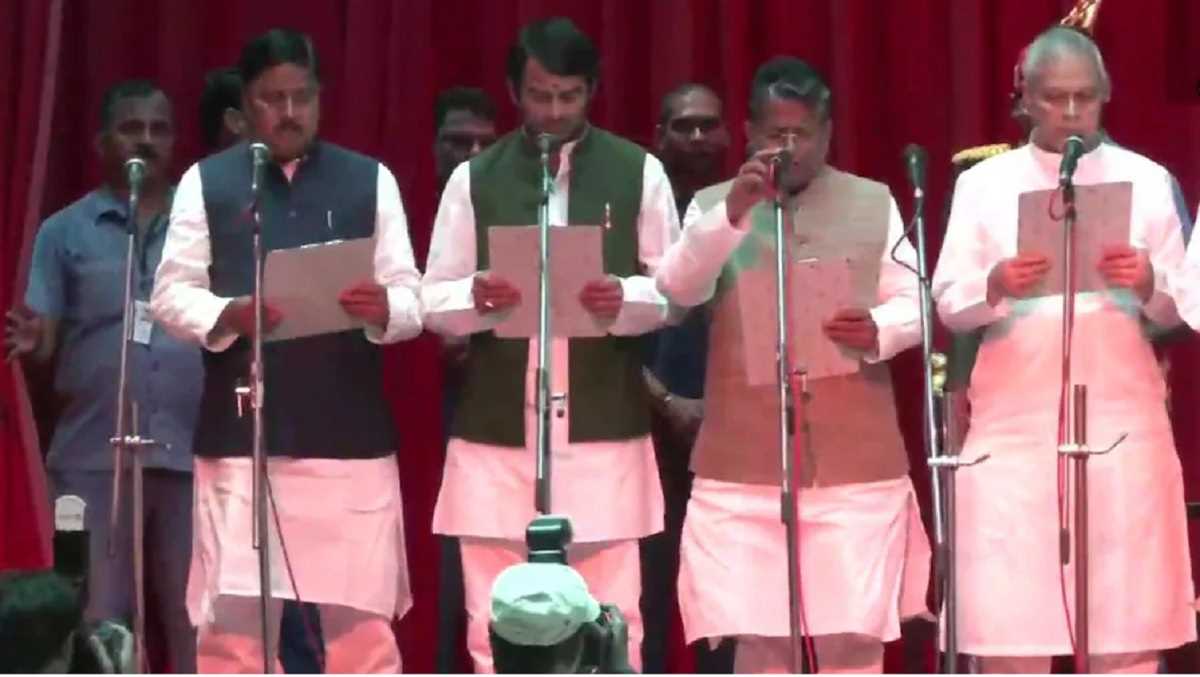 नीतीश मंत्रिमंडल विस्तार, 31 मंत्रियों ने ली की शपथ