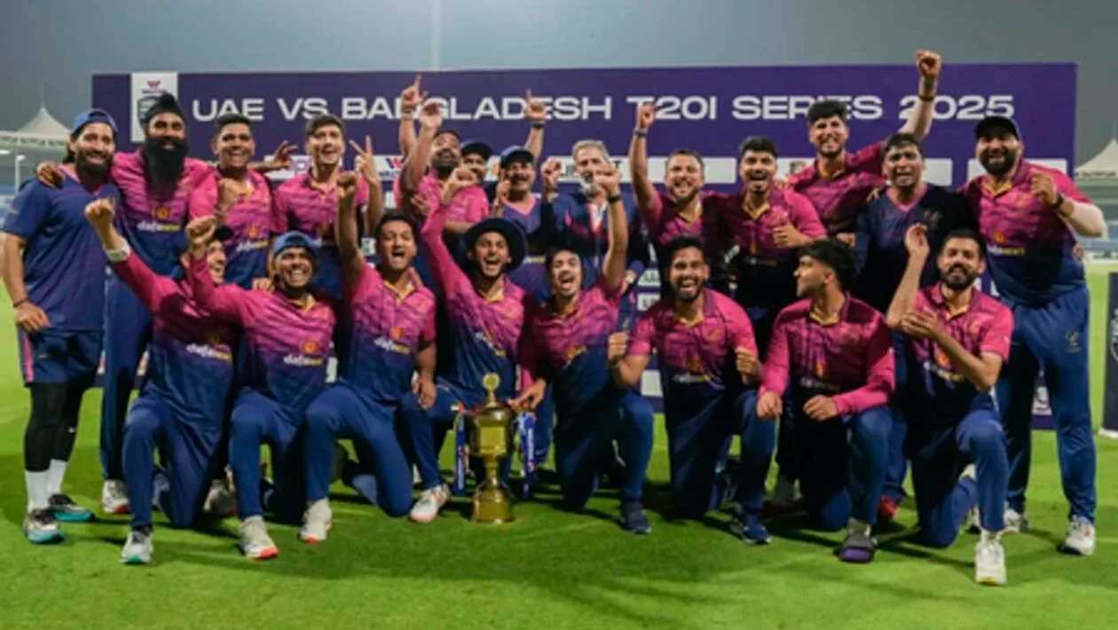 यूएई ने बांग्लादेश को चौंकाकर टी20 सीरीज जीती