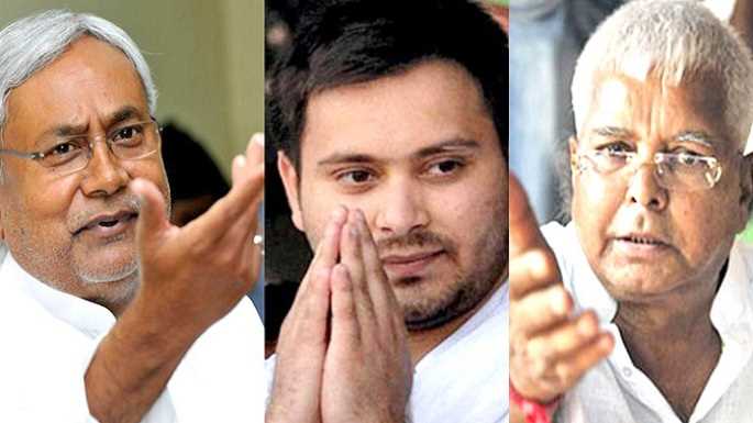 लालू के जल्द स्वस्थ्य होने की नीतीश ने की कामना,  तेजस्वी पर साधा निशाना