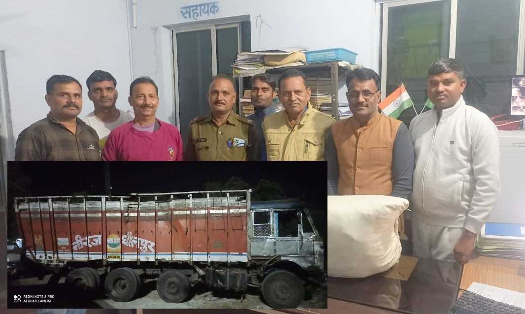 उड़ीसा से राजस्थान ले जा रहे थे गांजा, ग्वालियर पुलिस ने पकड़ा