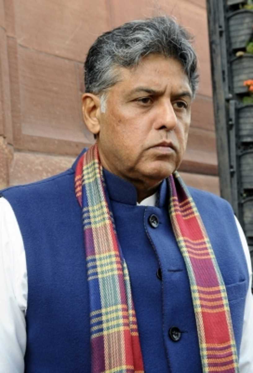 मनीष तिवारी ने चीनी अतिक्रमण पर लोकसभा में दिया स्थगन नोटिस