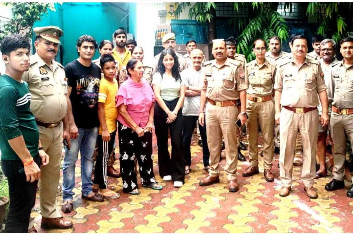 नशा मुक्ति केन्द्र हग्स लाइफ हौलीस्टिक को मिला पुलिस का सहयोग