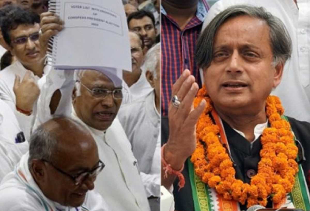 खड़गे और थरूर की उम्मीदवारी को लेकर भाजपा ने राहुल से पूछा सवाल