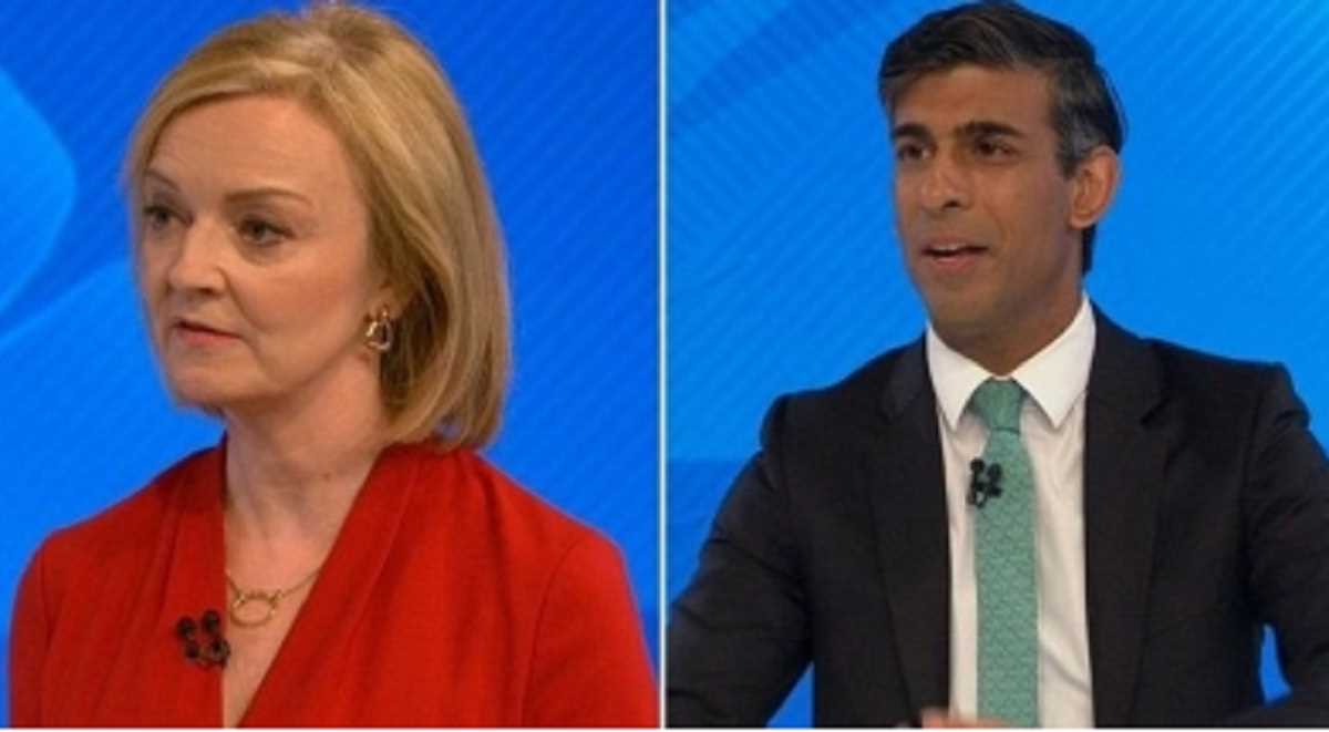 UK के पीएम बनने की दौड़ में लिज ट्रस ने सुनक पर बनाई बढ़त UK के पीएम बनने की दौड़ में लिज ट्रस ने सुनक पर बनाई बढ़त