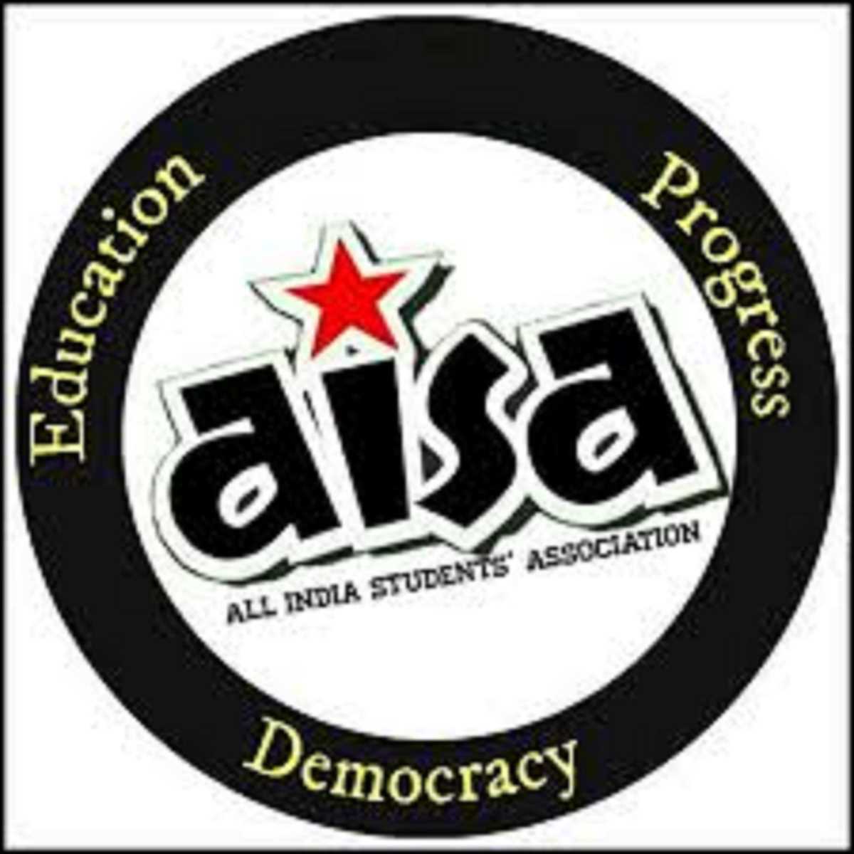 ऑल इंडिया स्टूडेंट एसोसिएशन ने दिल्ली में बांग्लादेश सरकार के खिलाफ किया प्रदर्शन