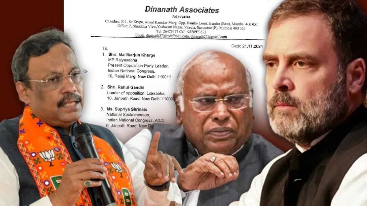 कैश फॉर वोट का मामला: विनोद तावड़े ने भेजा खरगे, राहुल, सुले को मानहानि का नोटिस