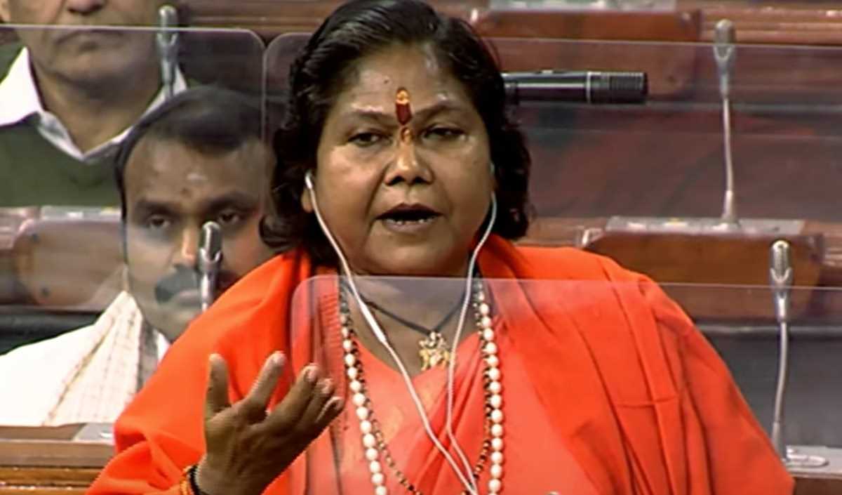 मैं 3 अक्टूबर को तृणमूल कांग्रेस के प्रतिनिधिमंडल से बचकर नहीं भागी: साध्वी निरंजन ज्योति