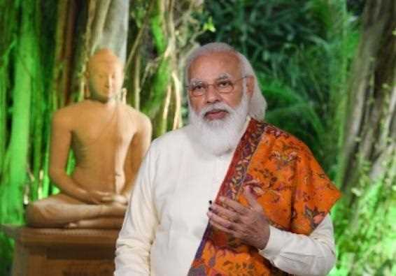 भारत में बौद्ध साहित्य का पुस्तकालय बनाने का प्रस्ताव प्रधानमंत्री मोदी ने रखा