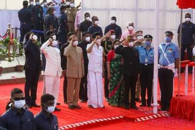 गणतंत्र दिवस : तमिलनाडु की झांकी को चेन्नई में मिला गौरव का स्थान