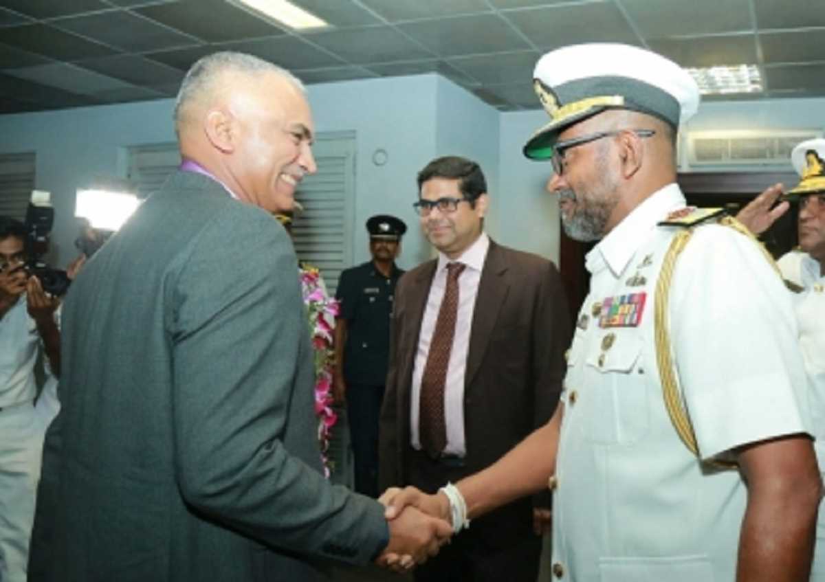 भारत के नौसेनाध्यक्ष श्रीलंका के चार दिवसीय दौरे पर