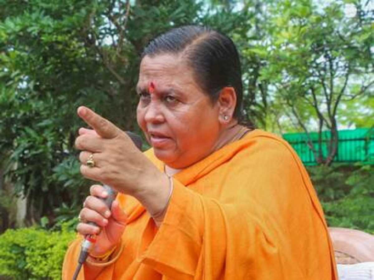 भाजपा ने पूर्व सीएम उमा भारती को नहीं बनाया एमपी के लिए स्टार प्रचारक