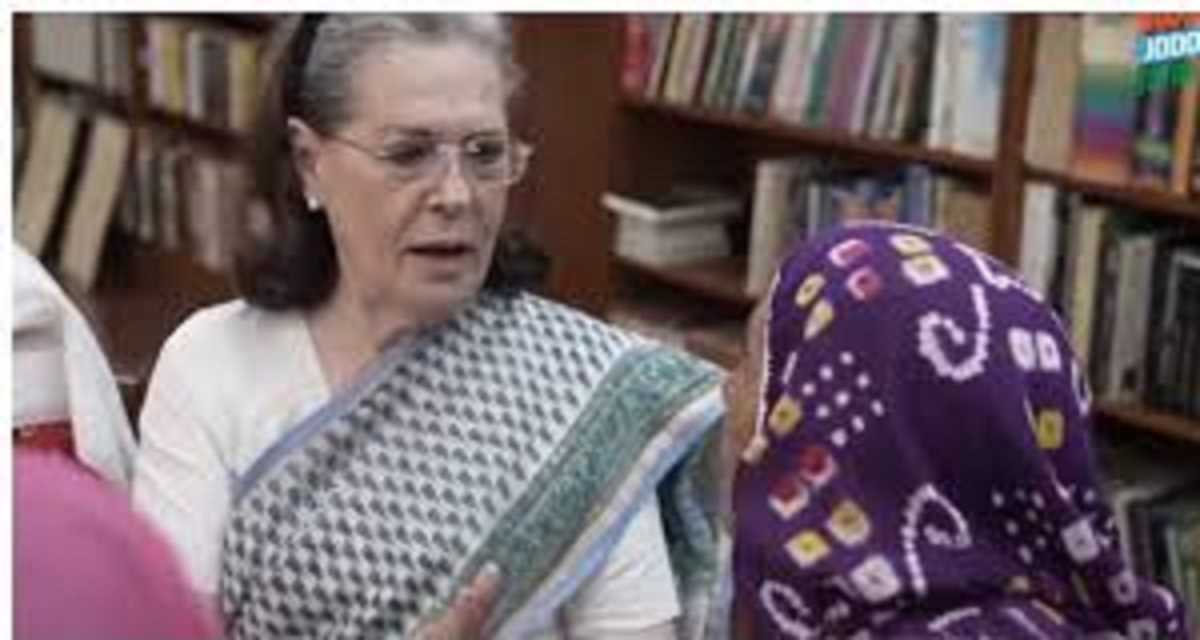 सोनिया ने हरियाणा की महिला किसानों से कहा, राहुल के लिए लड़की ढूंढें
