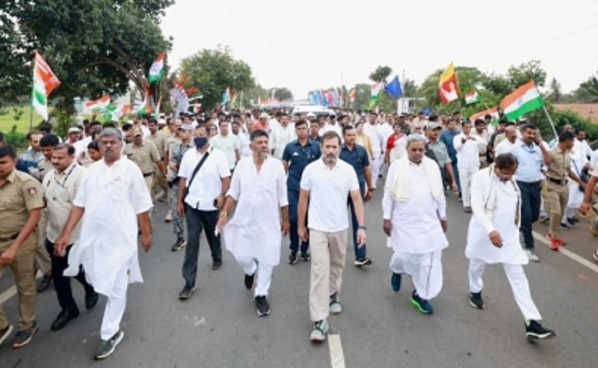 भारत जोड़ो यात्रा का मुकाबला करने के लिए भाजपा कर्नाटक में जन संकल्प यात्रा करेगी शुरू भारत जोड़ो यात्रा का मुकाबला करने के लिए भाजपा कर्नाटक में जन संकल्प यात्रा करेगी शुरू