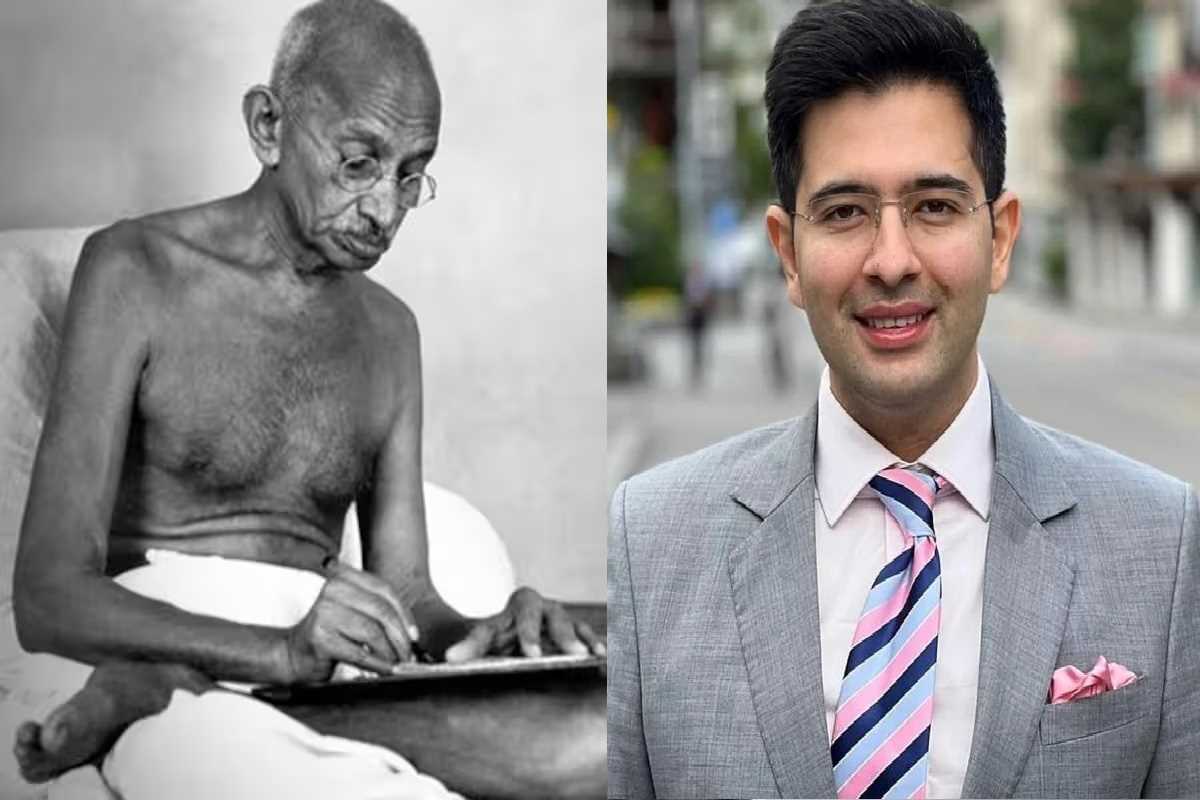 महात्मा गांधी के सत्य और अहिंसा ने दुनिया की सारी ताकतों को बौना कर दिया : राघव चड्ढा