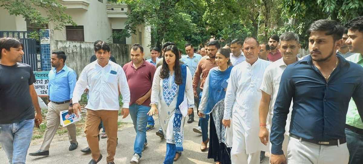 ग्रेनो को और स्वच्छ बनाने को प्राधिकरण ने तेज की मुहिम ग्रेनो को और स्वच्छ बनाने को प्राधिकरण ने तेज की मुहिम