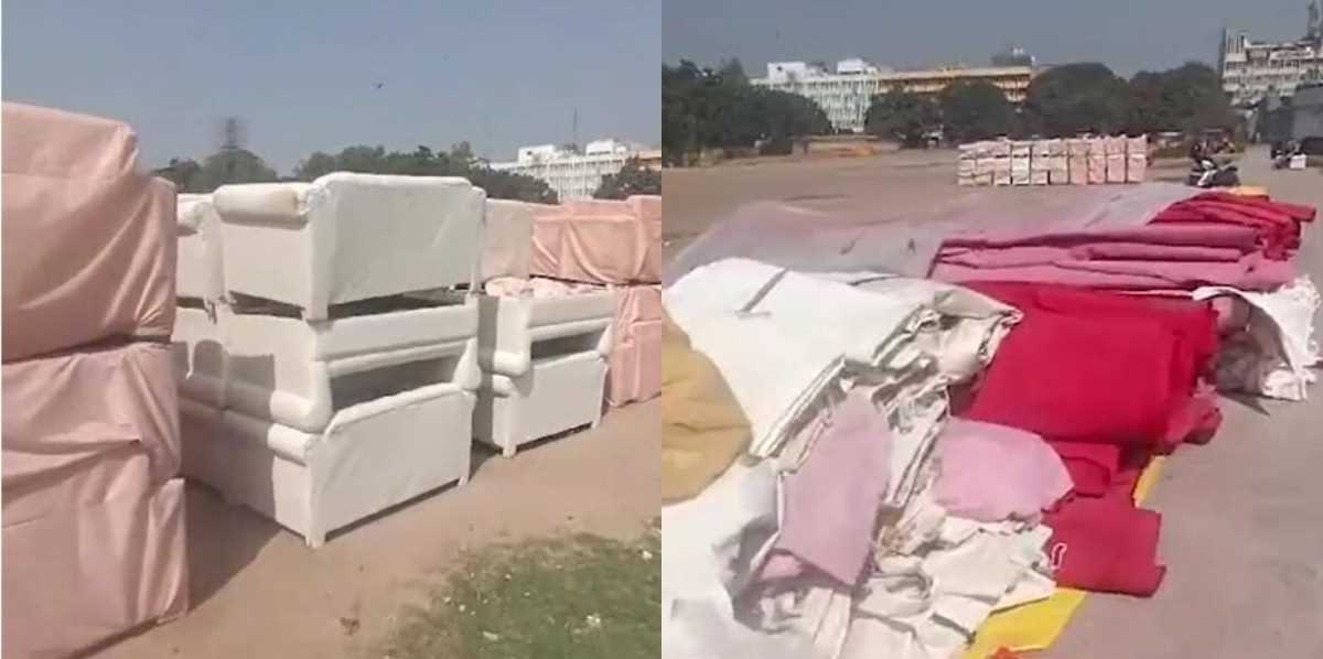 दिल्ली के नए मुख्यमंत्री 20 फरवरी को लेंगे शपथ, रामलीला मैदान में समारोह की तैयारी जारी दिल्ली के नए मुख्यमंत्री 20 फरवरी को लेंगे शपथ, रामलीला मैदान में समारोह की तैयारी जारी