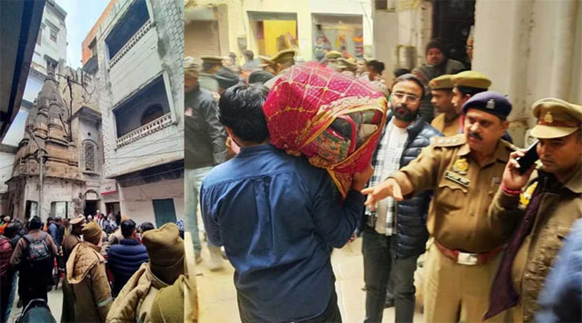 वाराणसी : प्रशासन ने 80 सालों बाद खुलवाया सिद्धेश्वर महादेव मंदिर, लोगों ने लगाए हर-हर महादेव के नारे