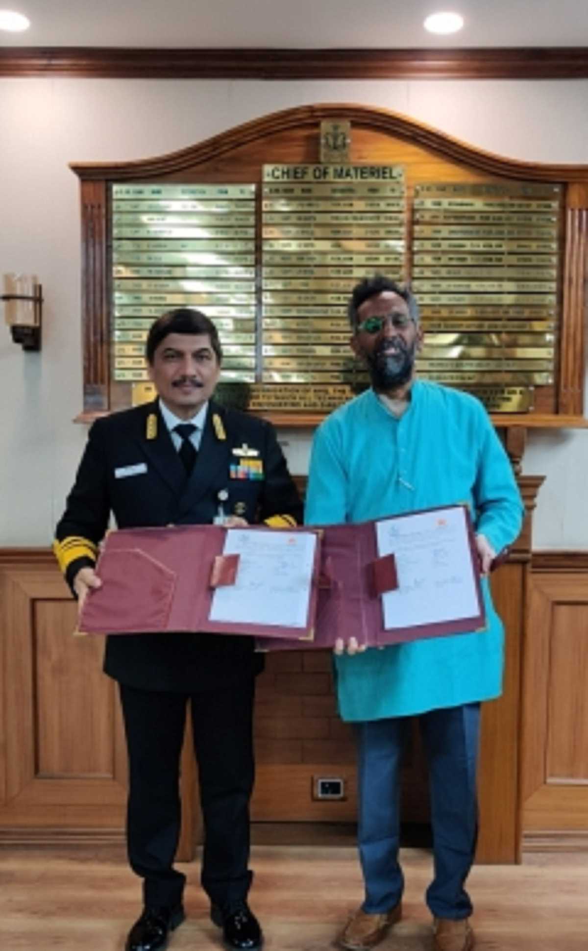 आईआईटीएच व भारतीय नौसेना संयुक्त रूप से समुद्री सुरक्षा के लिए स्थापित करेगी टेक इनोवेशन सेंटर