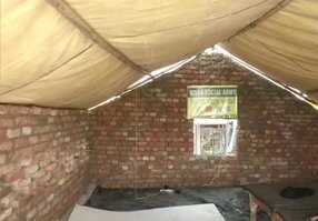 किसानों ने धरना स्थल पर बनाए पक्के मकान,कृषि कानूनों को लेकर लंबा चलेगा आंदोलन