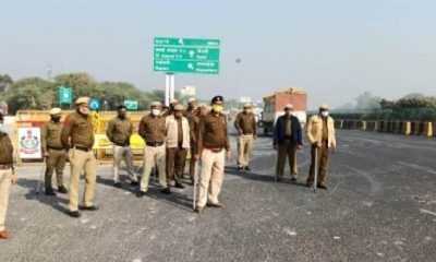 किसानों की दिल्ली-जयपुर एनएच बंद करने की योजना, गुरुग्राम में बढ़ी सुरक्षा