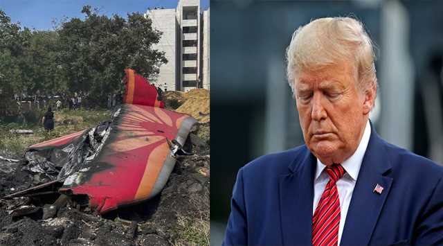 अहमदाबाद विमान हादसे को ट्रंप ने विमानन इतिहास की सबसे दुखद घटना बताया