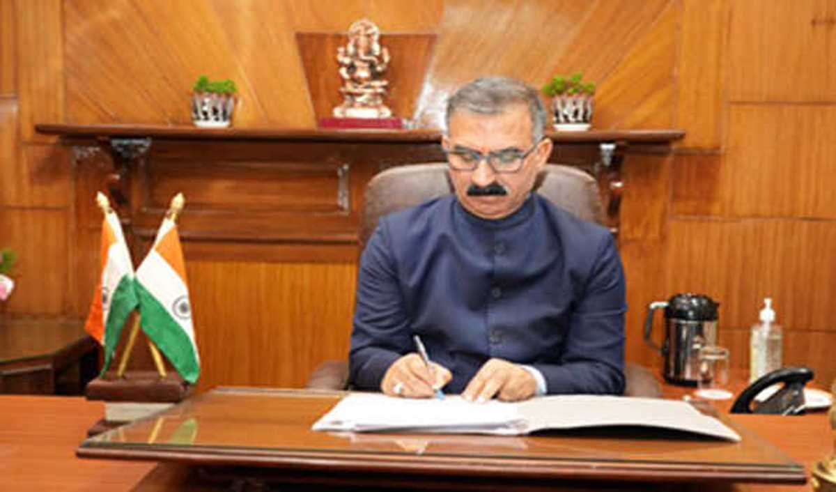 हिमाचल प्रदेश को लगभग 8000 करोड़ का नुकसान : सुक्खू