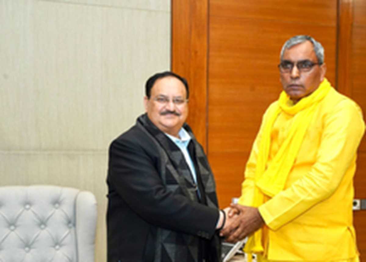 नड्डा से मिले राजभर, कहा यूपी, बिहार और लोकसभा चुनाव को लेकर हुई बातचीत