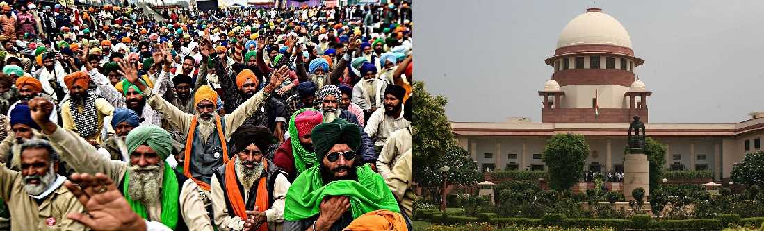 किसान आंदोलन को लेकर सुप्रीम कोर्ट में हैं आज अहम सुनवाई