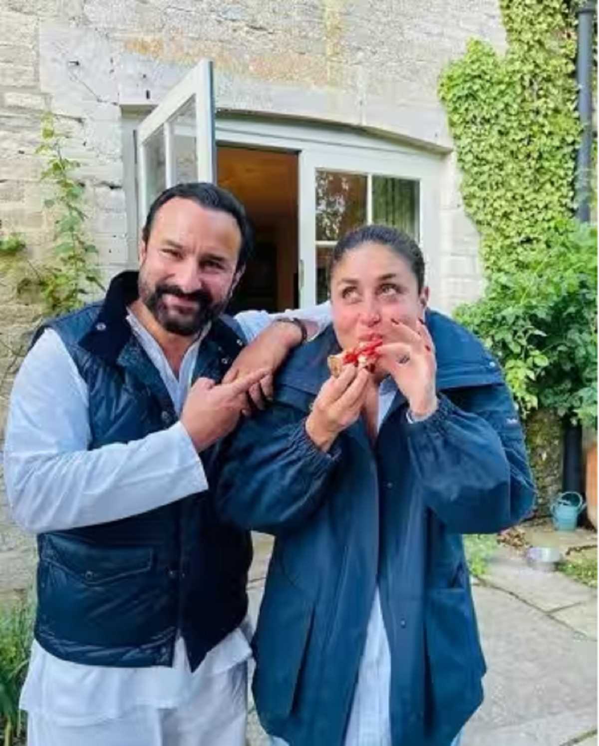 करीना-सैफ की शादी के 11 साल पूरे, एनिवर्सरी के मौके पर पति संग शेयर की पिज्जा खाते फोटो