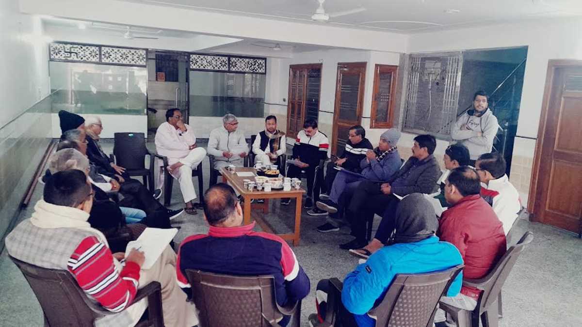 सेक्टर डेल्टा-दो आरडब्ल्यूए संविधान में संशोधन को लेकर हुई चर्चा