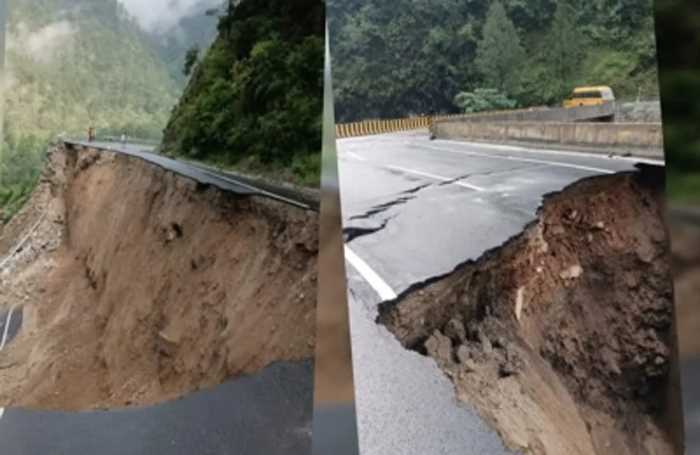 मौसम की मार से बदहाल हुआ उत्तराखंड, बह गई सड़क, परेशानी दूर करने वाली ऑलवेदर रोड ने ही बढ़ाई मुश्किलें