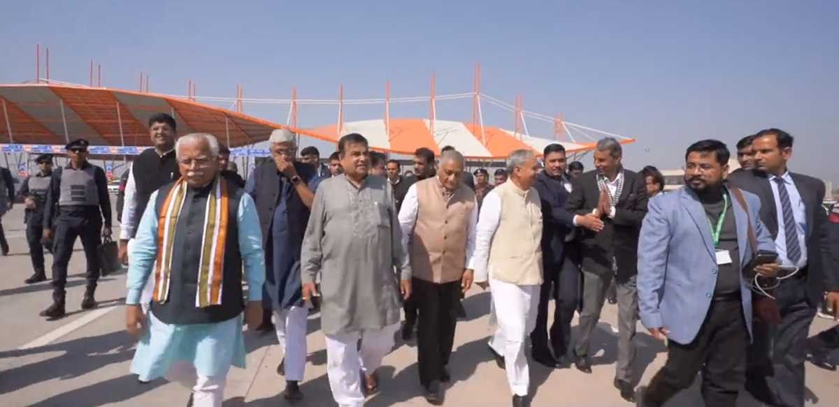 गडकरी ने एनसीआर में 3,565 करोड़ रुपये की प्रमुख राजमार्ग इंटर-लिंक परियोजना का जायजा लिया