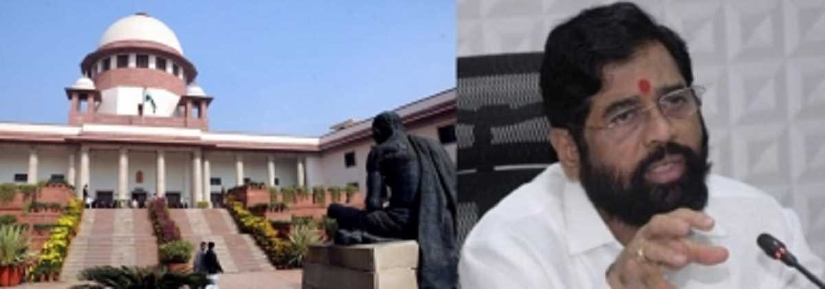 सीएम शिंदे गुट के व्हिप ने सुप्रीम कोर्ट के फैसले पर टिप्पणी करने से किया इनकार