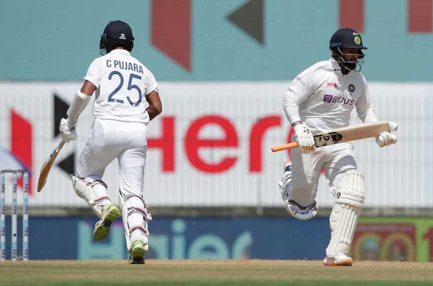 INDvsENG: ऋषभ पंत और चेतेश्वर पुजारा टीम को संभालने में लगे