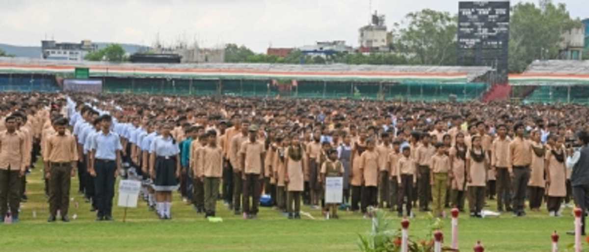राजस्थान में 1 करोड़ बच्चों ने गाए देशभक्ति गीत, गिनीज बुक में रिकॉर्ड दर्ज